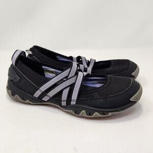 Sperry Top Sider Women Chime Black Purple Water Outdoor Shoes Size 7.5 M Stretch